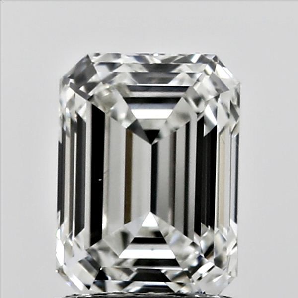 0.64 Carat Emerald Loose Diamond, J, VVS2, Super Ideal, GIA Certified | Thumbnail