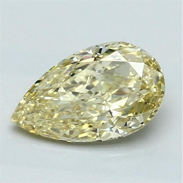 1.10 Carat Pear Loose Diamond, FY FY, IF, Super Ideal, GIA Certified