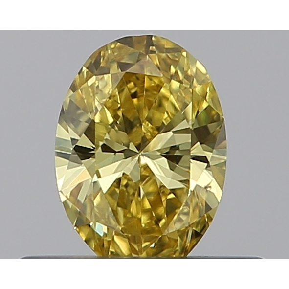 0.29 Carat Oval Loose Diamond, FANCY, SI1, Excellent, GIA Certified | Thumbnail