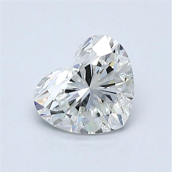 0.72 Carat Heart Loose Diamond, H, VVS2, Super Ideal, GIA Certified