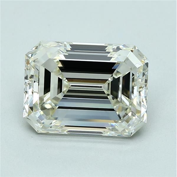 4.01 Carat Emerald Loose Diamond, L, VS2, Super Ideal, GIA Certified