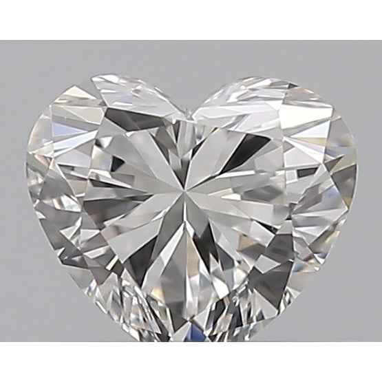 0.30 Carat Heart Loose Diamond, G, VVS2, Ideal, GIA Certified