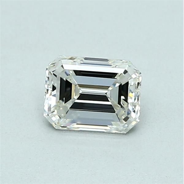 0.57 Carat Emerald Loose Diamond, I, VVS1, Super Ideal, GIA Certified | Thumbnail