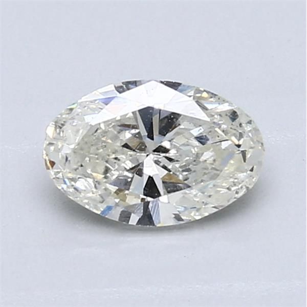 0.82 Carat Oval Loose Diamond, J, SI2, Excellent, GIA Certified | Thumbnail