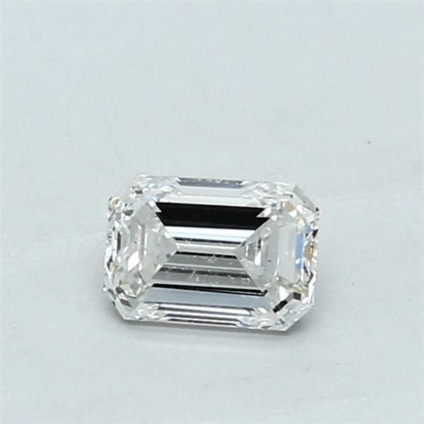 0.47 Carat Emerald Loose Diamond, H, VS1, Excellent, GIA Certified | Thumbnail