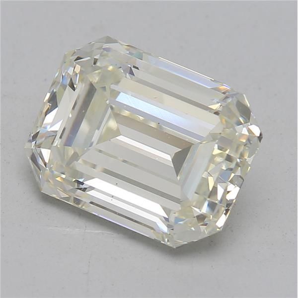 3.26 Carat Emerald Loose Diamond, K, VS2, Excellent, GIA Certified | Thumbnail