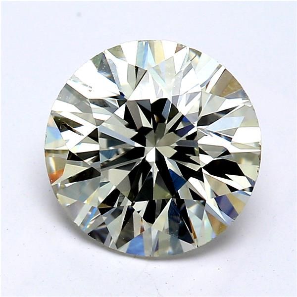 2.04 Carat Round Loose Diamond, J, SI2, Good, GIA Certified | Thumbnail