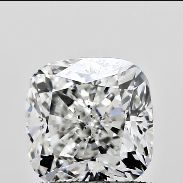 0.53 Carat Cushion Loose Diamond, I, SI2, Ideal, GIA Certified | Thumbnail