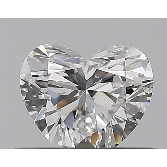 0.32 Carat Heart Loose Diamond, D, IF, Ideal, GIA Certified | Thumbnail