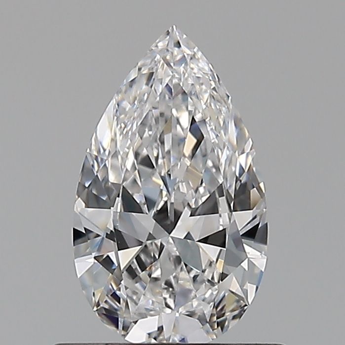 0.51 Carat Pear Loose Diamond, D, IF, Ideal, GIA Certified | Thumbnail