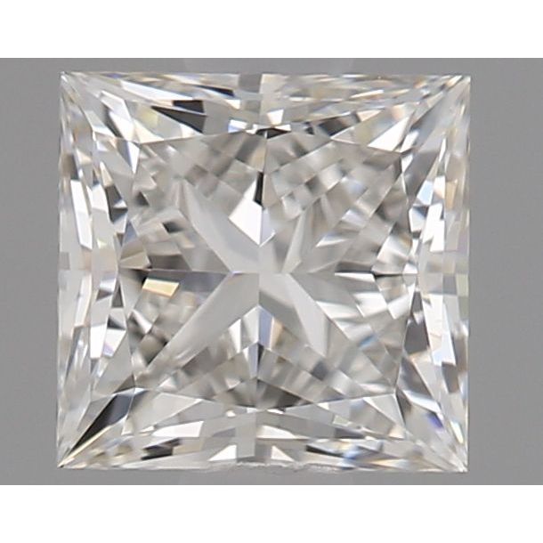 0.53 Carat Princess Loose Diamond, H, VVS1, Super Ideal, GIA Certified | Thumbnail