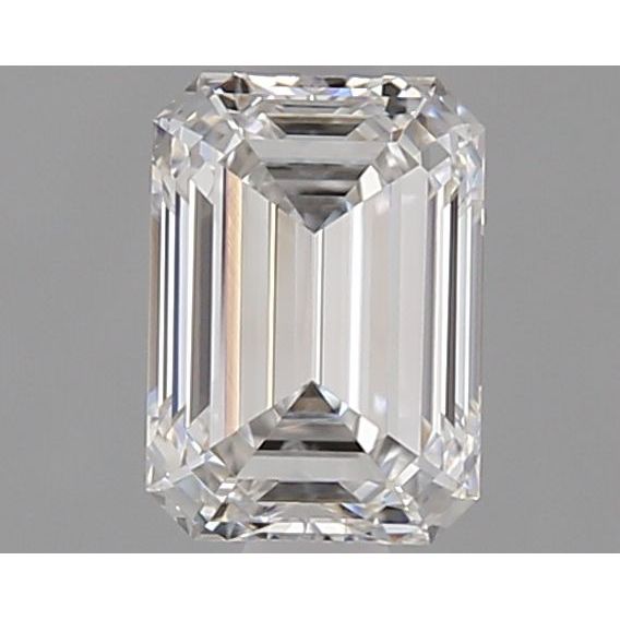 0.74 Carat Emerald Loose Diamond, F, VVS1, Super Ideal, GIA Certified