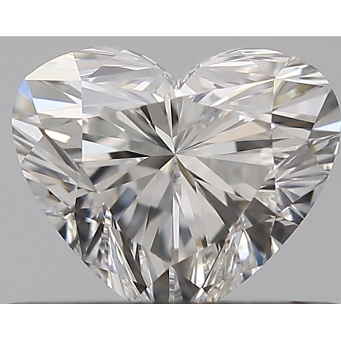 0.41 Carat Heart Loose Diamond, G, VS1, Ideal, GIA Certified