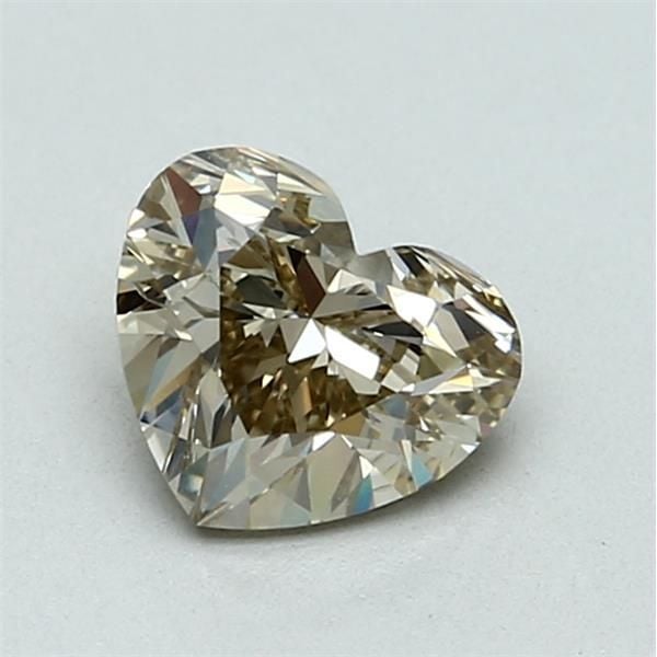 1.01 Carat Heart Loose Diamond, F B F-B, SI1, Ideal, GIA Certified