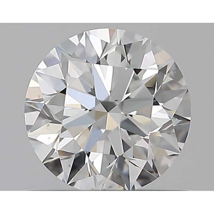 0.55 Carat Round Loose Diamond, E, VS2, Super Ideal, GIA Certified