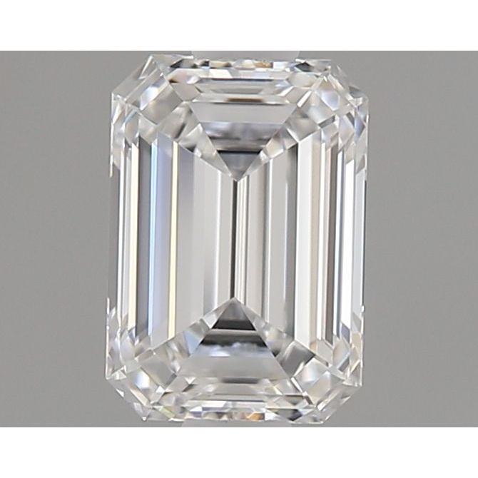 0.52 Carat Emerald Loose Diamond, E, VVS1, Super Ideal, GIA Certified | Thumbnail