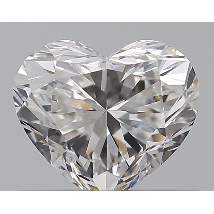 0.43 Carat Heart Loose Diamond, F, VVS2, Super Ideal, GIA Certified | Thumbnail