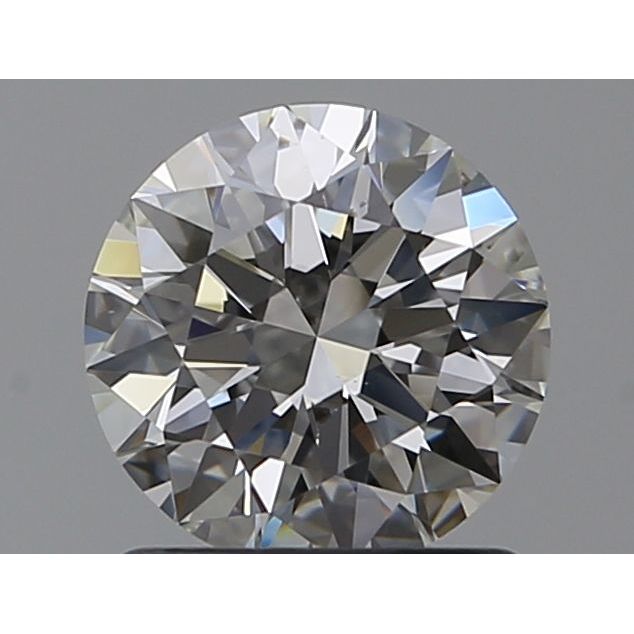 1.01 Carat Round Loose Diamond, H, SI1, Super Ideal, GIA Certified | Thumbnail
