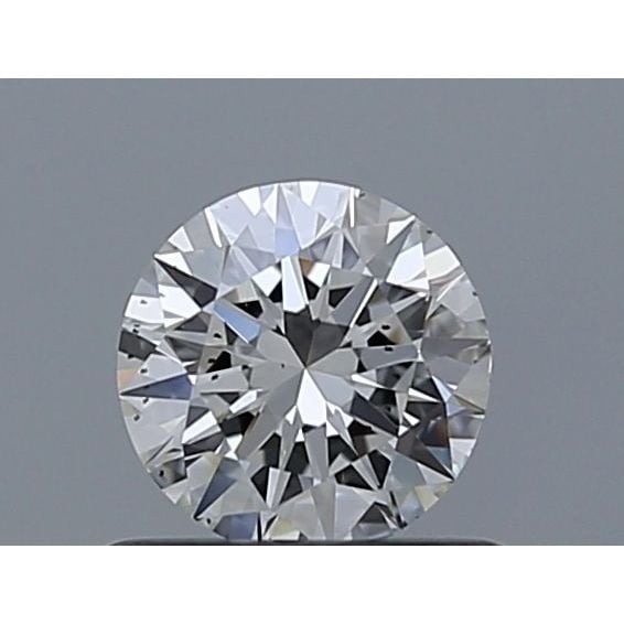 0.50 Carat Round Loose Diamond, I, SI1, Ideal, GIA Certified | Thumbnail