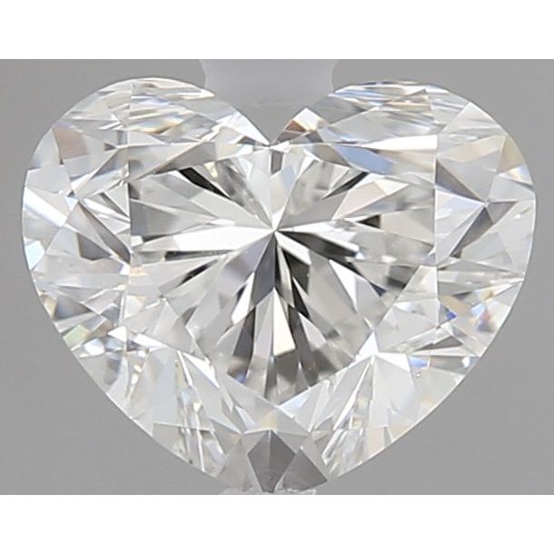 1.01 Carat Heart Loose Diamond, F, VS2, Super Ideal, GIA Certified