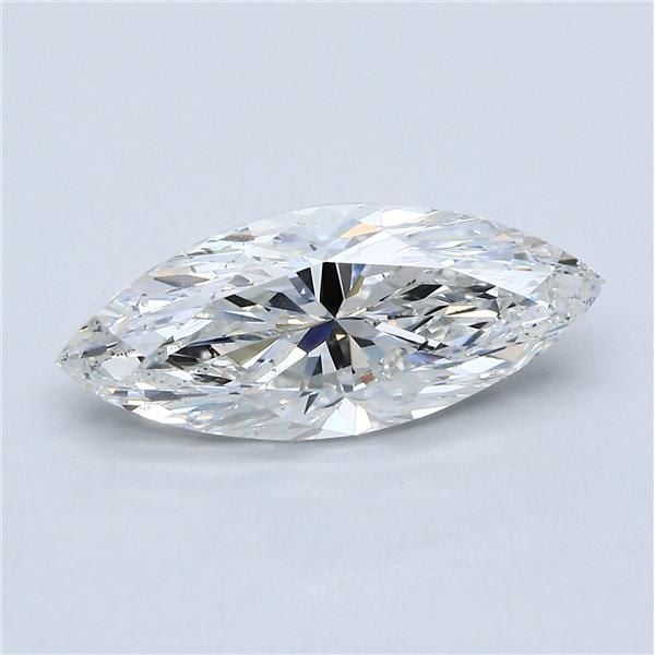 3.08 Carat Marquise Loose Diamond, F, SI2, Very Good, GIA Certified | Thumbnail