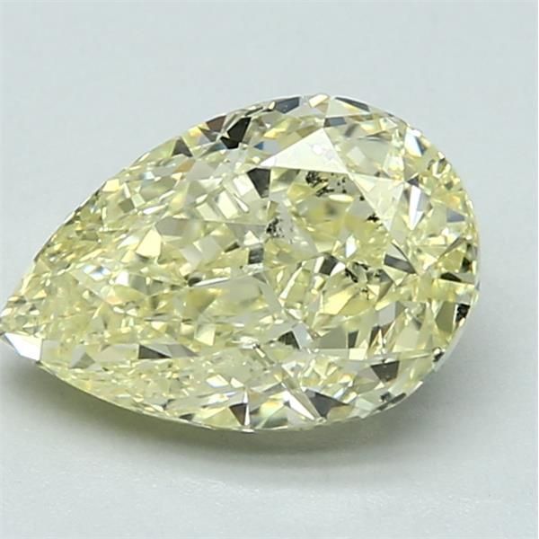 2.01 Carat Pear Loose Diamond, FLY FLY, SI2, Excellent, GIA Certified | Thumbnail