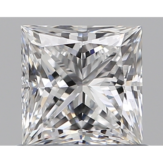 0.75 Carat Princess Loose Diamond, E, VVS2, Super Ideal, GIA Certified