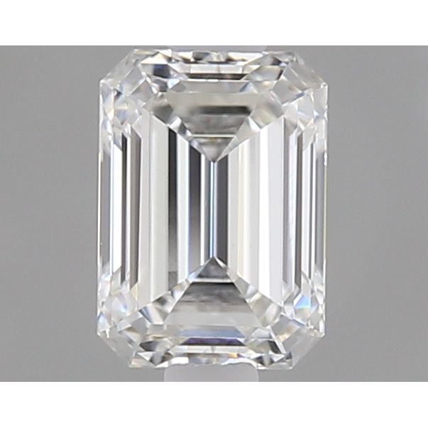 0.54 Carat Emerald Loose Diamond, F, VVS2, Ideal, GIA Certified