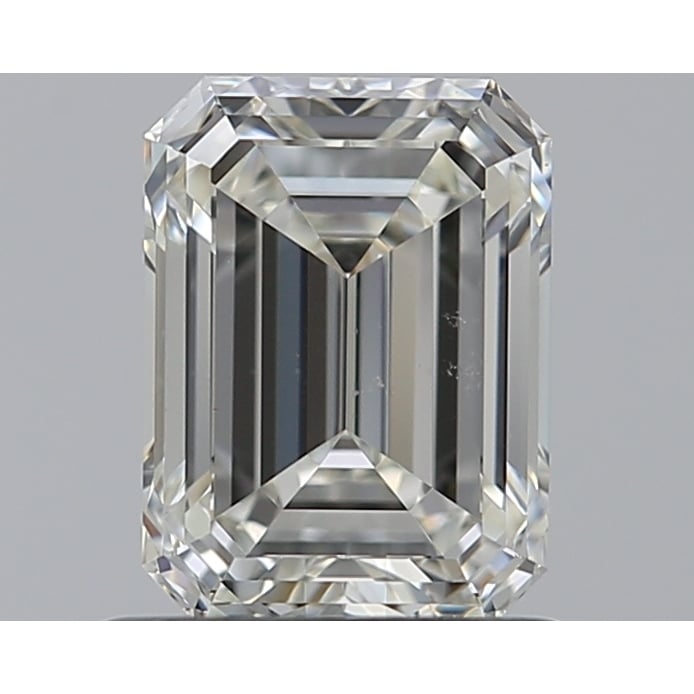 0.90 Carat Emerald Loose Diamond, I, VS1, Ideal, GIA Certified
