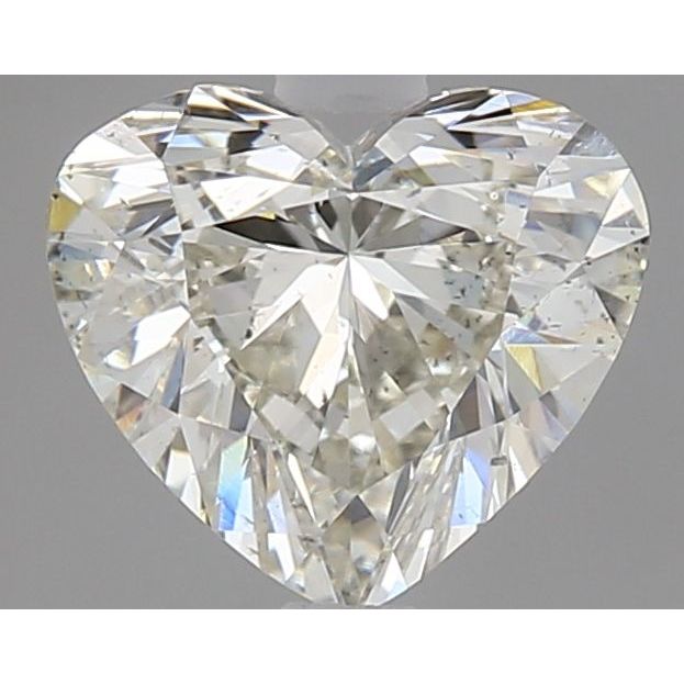 1.01 Carat Heart Loose Diamond, K, SI2, Ideal, GIA Certified