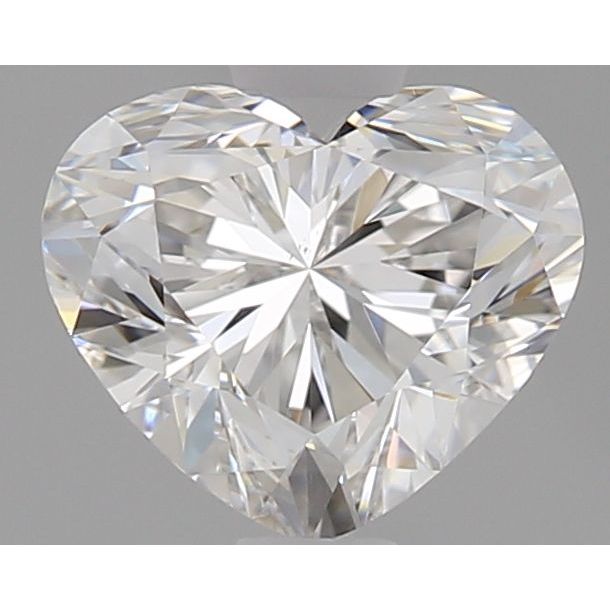 0.81 Carat Heart Loose Diamond, F, VS2, Super Ideal, GIA Certified | Thumbnail