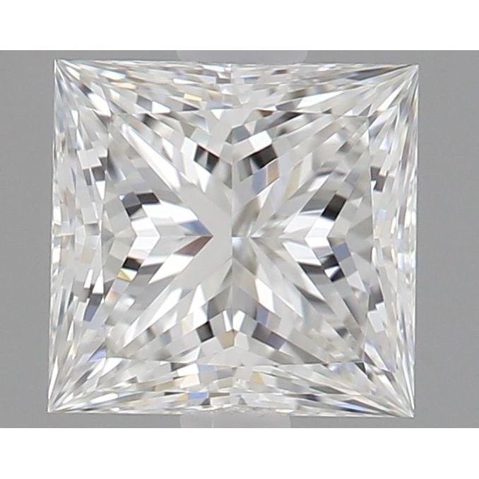 0.70 Carat Princess Loose Diamond, G, IF, Super Ideal, GIA Certified | Thumbnail
