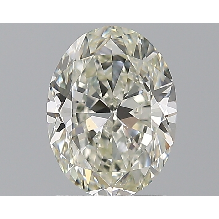 1.50 Carat Oval Loose Diamond, J, VS2, Ideal, GIA Certified