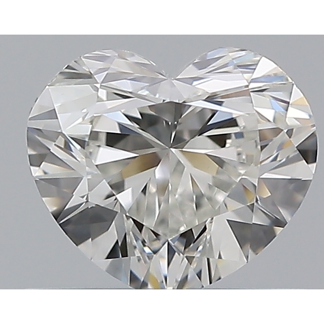 0.70 Carat Heart Loose Diamond, H, VS1, Excellent, GIA Certified | Thumbnail