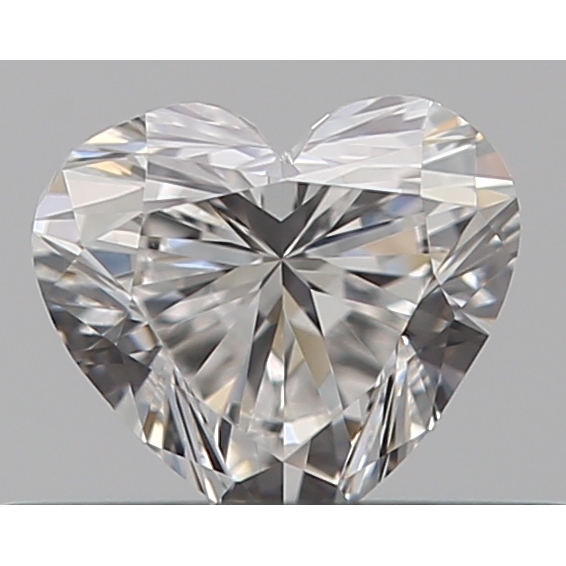 0.29 Carat Heart Loose Diamond, E, VVS2, Ideal, GIA Certified