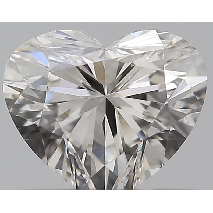 0.42 Carat Heart Loose Diamond, G, VVS2, Super Ideal, GIA Certified | Thumbnail