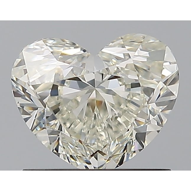 1.01 Carat Heart Loose Diamond, J, VVS2, Ideal, GIA Certified
