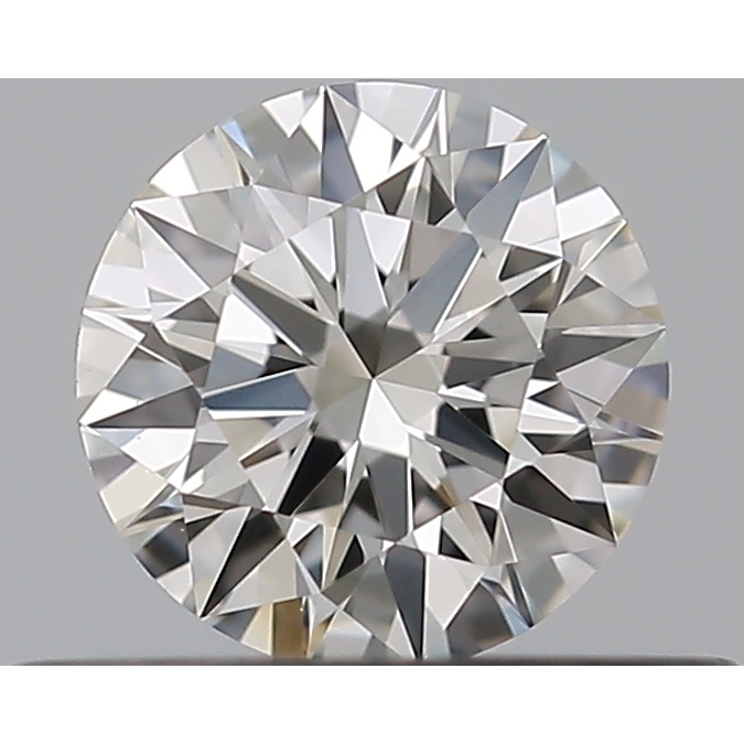 0.32 Carat Round Loose Diamond, I, VVS1, Super Ideal, GIA Certified