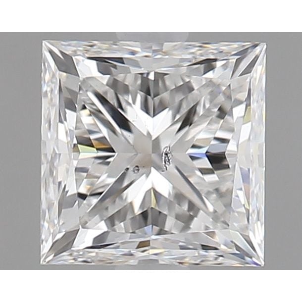 1.01 Carat Princess Loose Diamond, E, SI2, Super Ideal, GIA Certified | Thumbnail