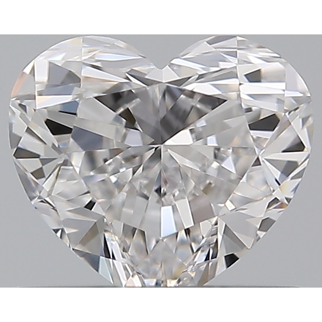 0.52 Carat Heart Loose Diamond, D, IF, Super Ideal, GIA Certified | Thumbnail