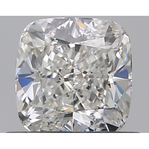 0.52 Carat Cushion Loose Diamond, H, VS2, Ideal, GIA Certified