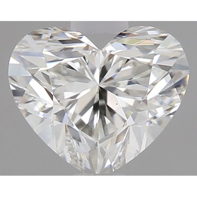 0.54 Carat Heart Loose Diamond, I, VS1, Super Ideal, GIA Certified
