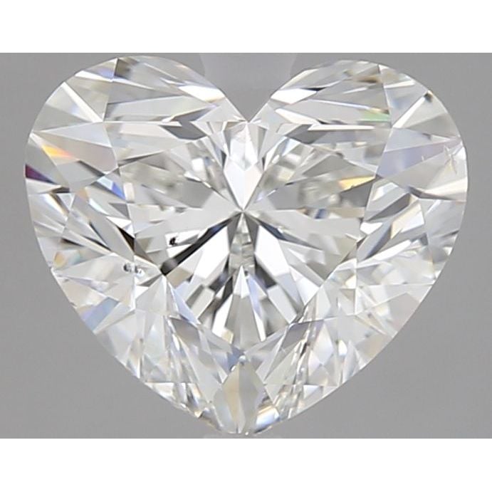2.56 Carat Heart Loose Diamond, H, SI1, Super Ideal, GIA Certified
