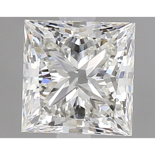 1.02 Carat Princess Loose Diamond, I, IF, Super Ideal, GIA Certified | Thumbnail