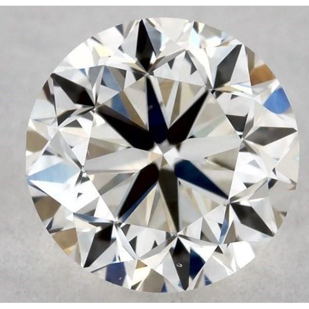 0.50 Carat Round Loose Diamond, I, VS1, Very Good, GIA Certified | Thumbnail