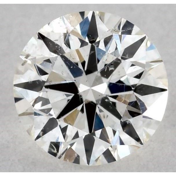0.30 Carat Round Loose Diamond, I, SI2, Ideal, GIA Certified