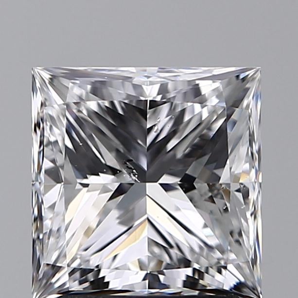 2.00 Carat Princess Loose Diamond, D, SI1, Super Ideal, GIA Certified | Thumbnail