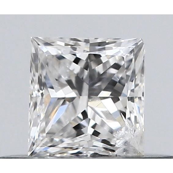 0.31 Carat Princess Loose Diamond, F, I2, Excellent, GIA Certified | Thumbnail