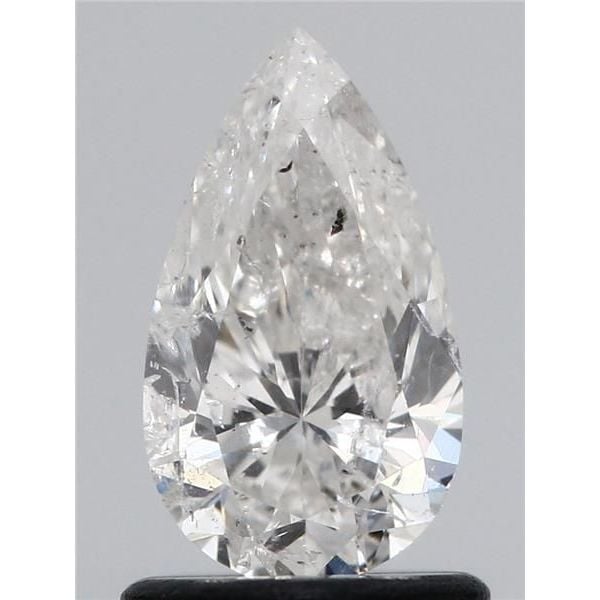 0.98 Carat Pear Loose Diamond, G, I2, Excellent, GIA Certified | Thumbnail