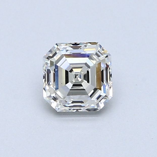 0.61 Carat Asscher Loose Diamond, I, VS1, Super Ideal, GIA Certified
